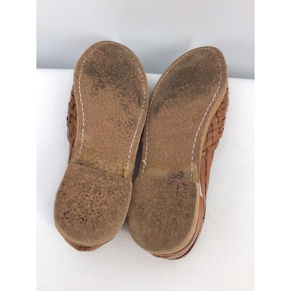 Hecho En Mexico woman shoes size 7 brown leather - Picture 15 of 15